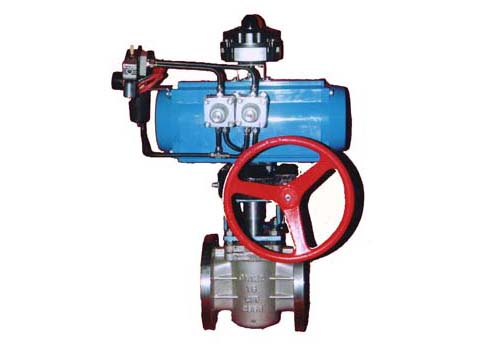 氣動氟塑料襯里旋塞閥